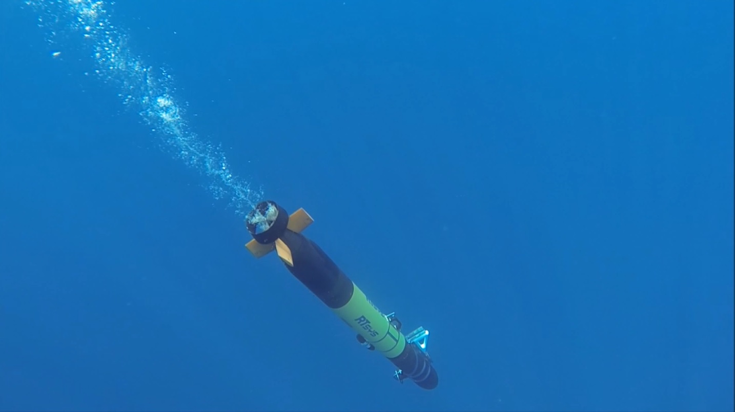 AUV starting mission