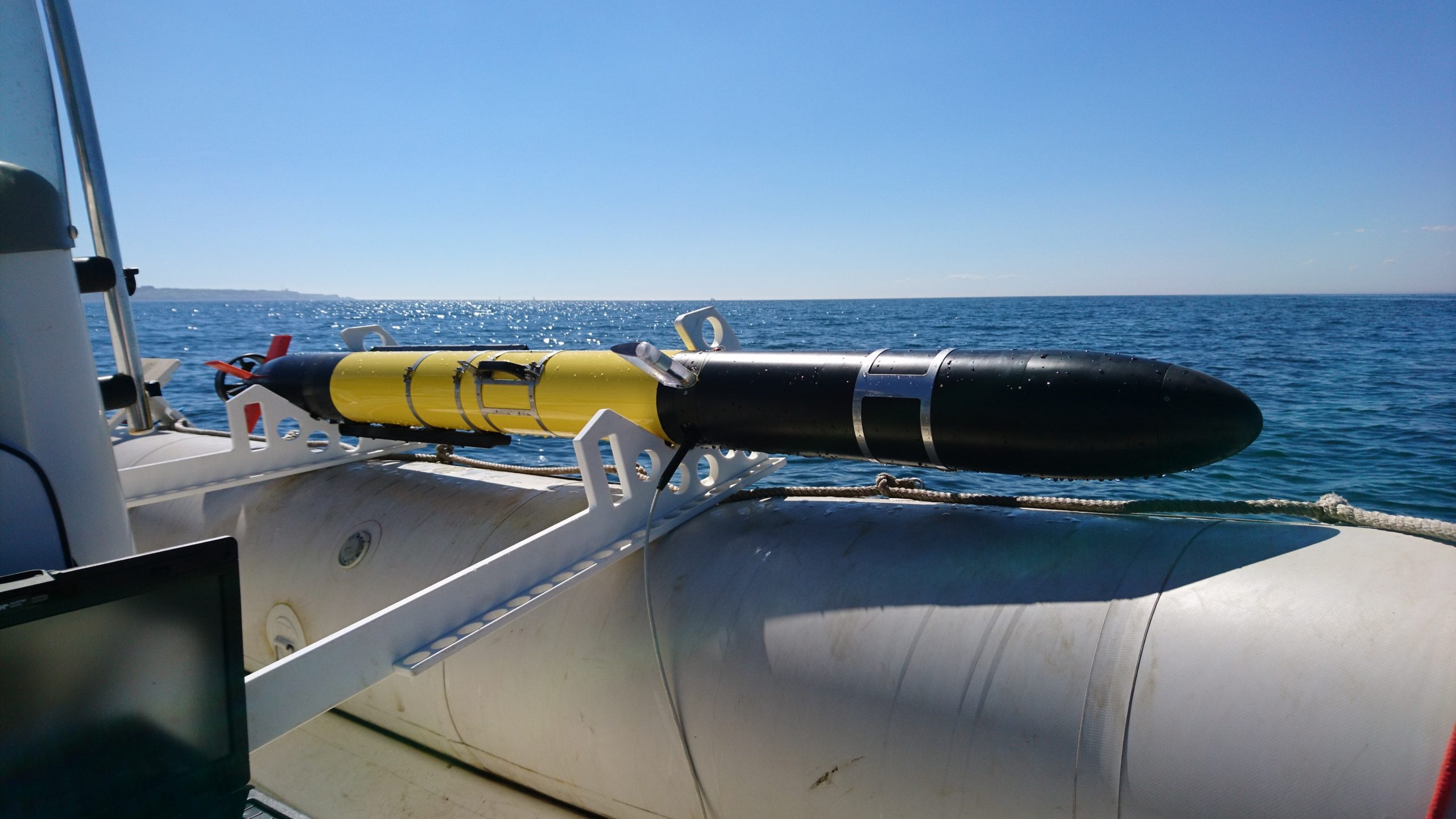 bodamm_auv Autonomous underwater vehicle (AUV) ready for deployment